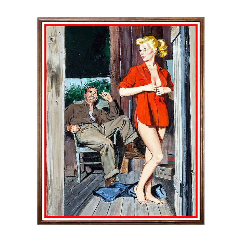 Tablou Poster, Pulp Cover Art - PCA-014, 40 x 50 cm