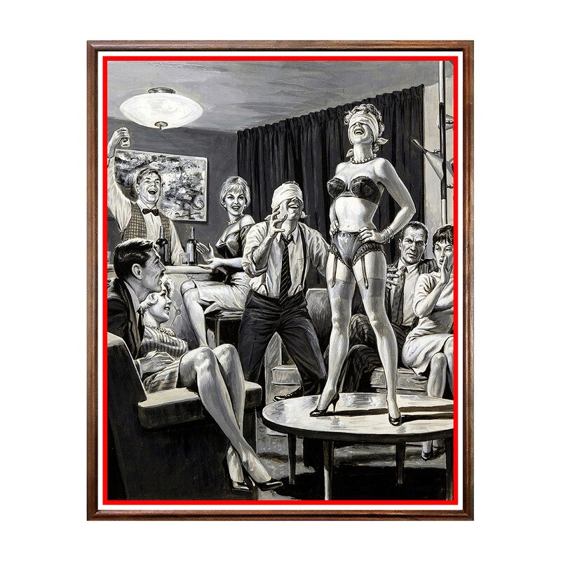 Tablou Poster, Pulp Cover Art - PCA-204, 40 x 50 cm