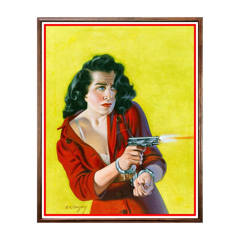 Tablou Poster, Pulp Cover Art - PCA-074, 40 x 50 cm