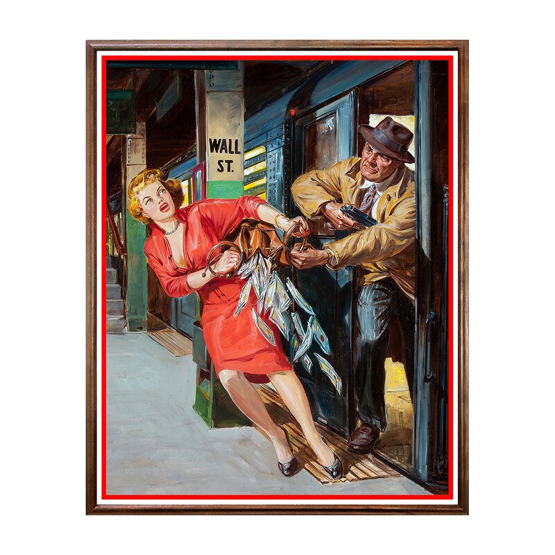 Tablou Poster, Pulp Cover Art - PCA-205, 40 x 50 cm