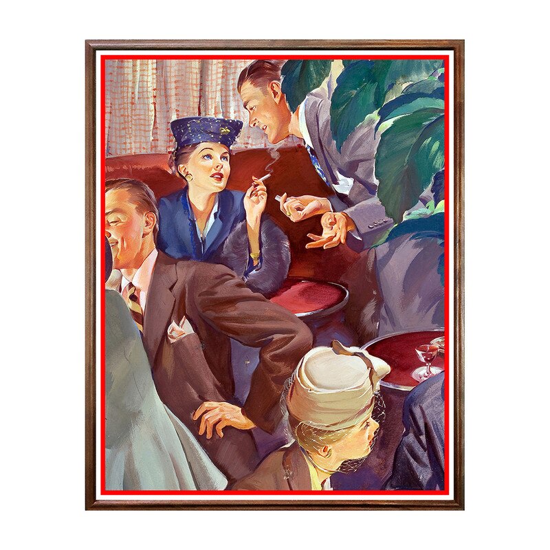 Tablou Poster, Pulp Cover Art - PCA-027, 40 x 50 cm