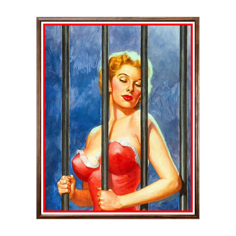 Tablou Poster, Pulp Cover Art - PCA-095, 40 x 50 cm