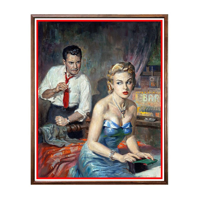 Tablou Poster, Pulp Cover Art - PCA-135, 40 x 50 cm