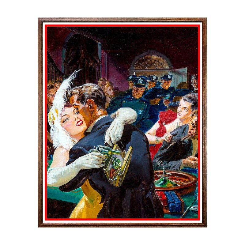 Tablou Poster, Pulp Cover Art - PCA-203, 40 x 50 cm