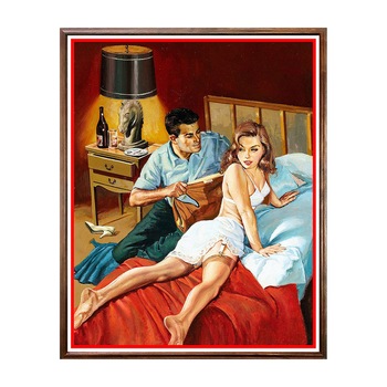 Tablou Poster, Pulp Cover Art - PCA-003, 40 x 50 cm Tablou Poster, Pulp Cover Art - PCA-003, 40 x 50 cm