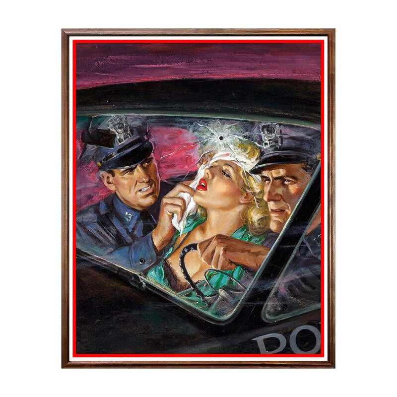 Tablou Poster, Pulp Cover Art - PCA-151, 40 x 50 cm