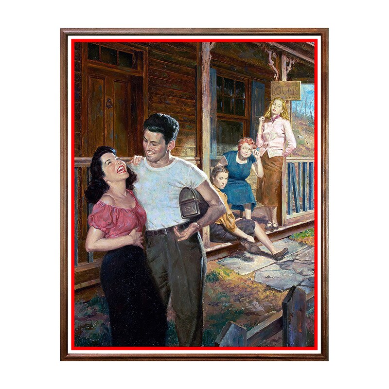 Tablou Poster, Pulp Cover Art - PCA-100, 40 x 50 cm