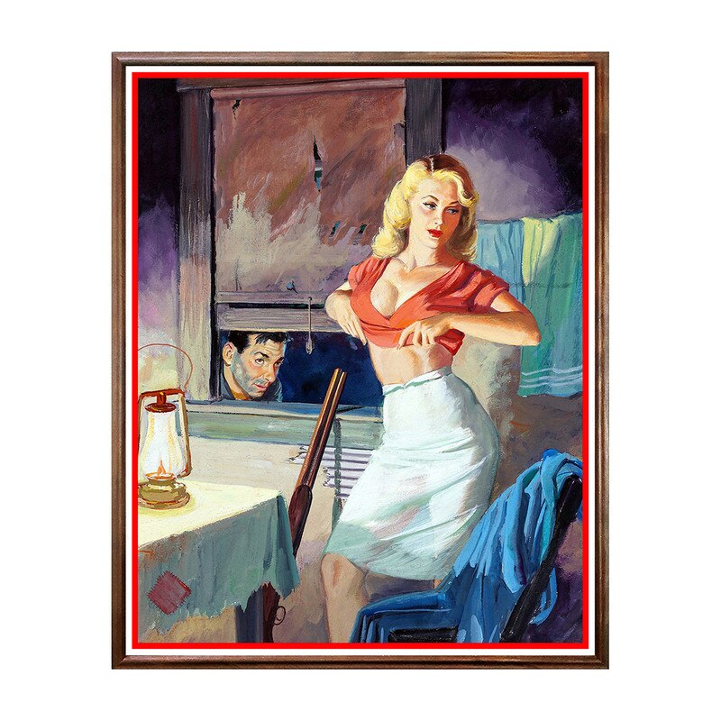 Tablou Poster, Pulp Cover Art - PCA-043, 40 x 50 cm