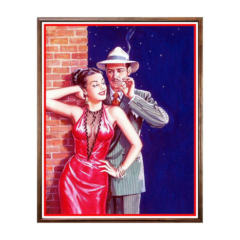 Tablou Poster, Pulp Cover Art - PCA-005, 40 x 50 cm