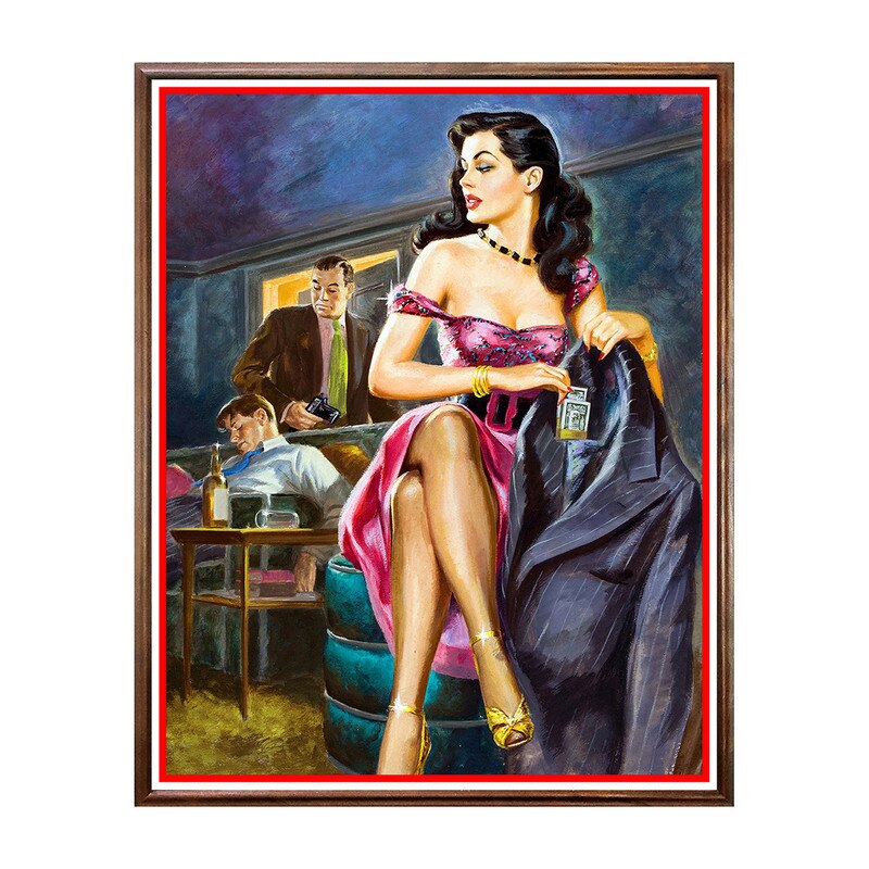 Tablou Poster, Pulp Cover Art - PCA-010, 40 x 50 cm