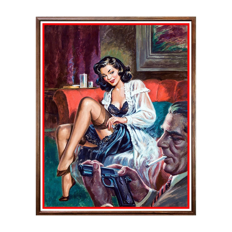 Tablou Poster, Pulp Cover Art - PCA-008, 40 x 50 cm
