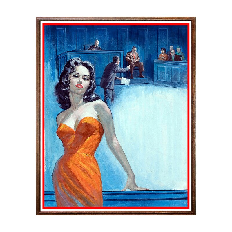Tablou Poster, Pulp Cover Art - PCA-015, 40 x 50 cm
