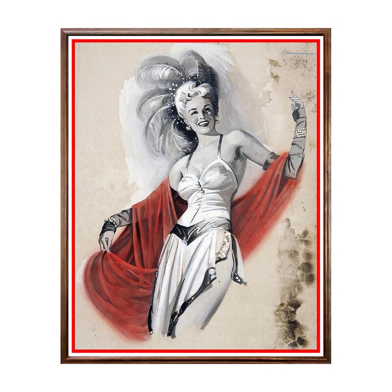 Tablou Poster, Pulp Cover Art - PCA-093, 40 x 50 cm