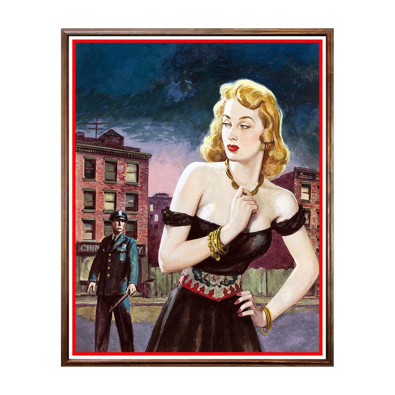 Tablou Poster, Pulp Cover Art - PCA-152, 40 x 50 cm