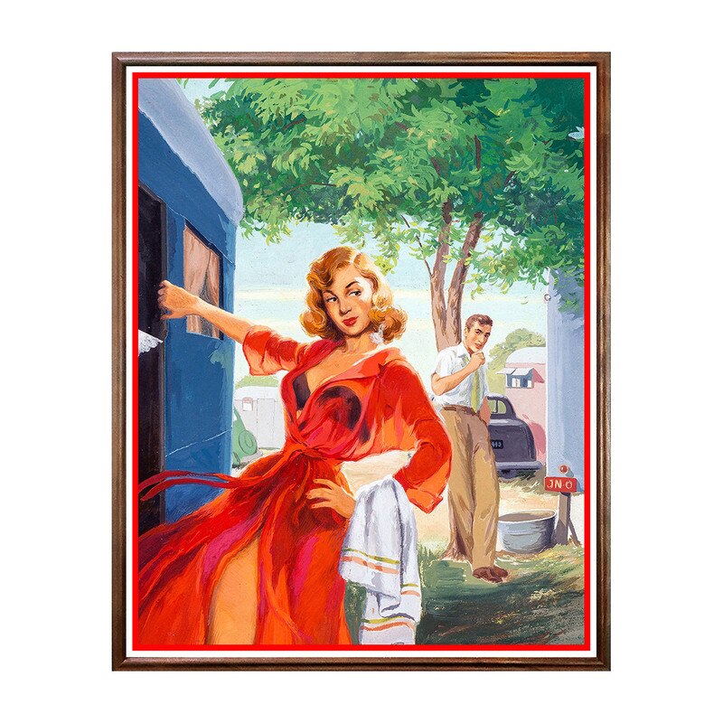 Tablou Poster, Pulp Cover Art - PCA-162, 40 x 50 cm