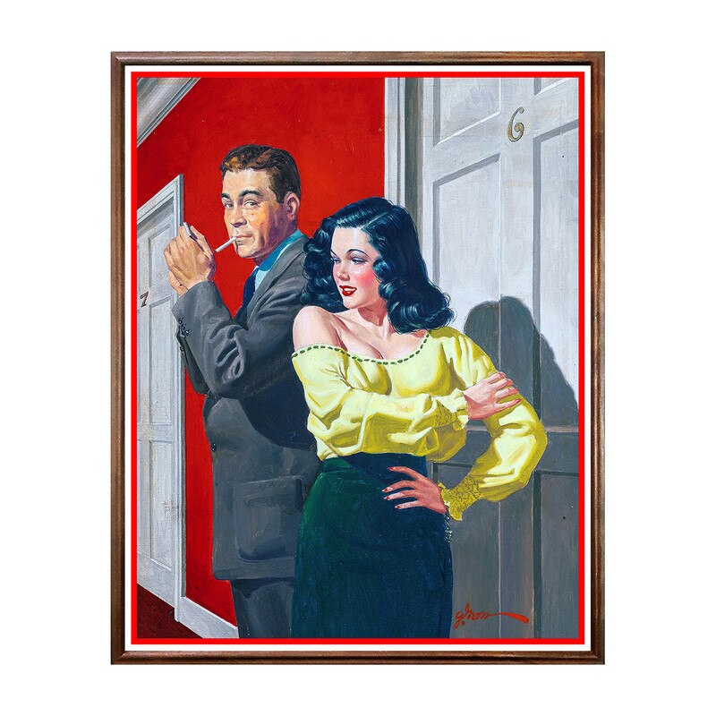 Tablou Poster, Pulp Cover Art - PCA-105, 40 x 50 cm