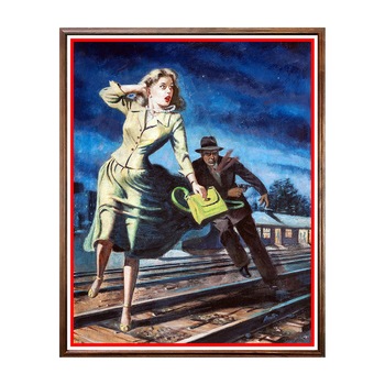 Tablou Poster, Pulp Cover Art - PCA-128, 40 x 50 cm Tablou Poster, Pulp Cover Art - PCA-128, 40 x 50 cm