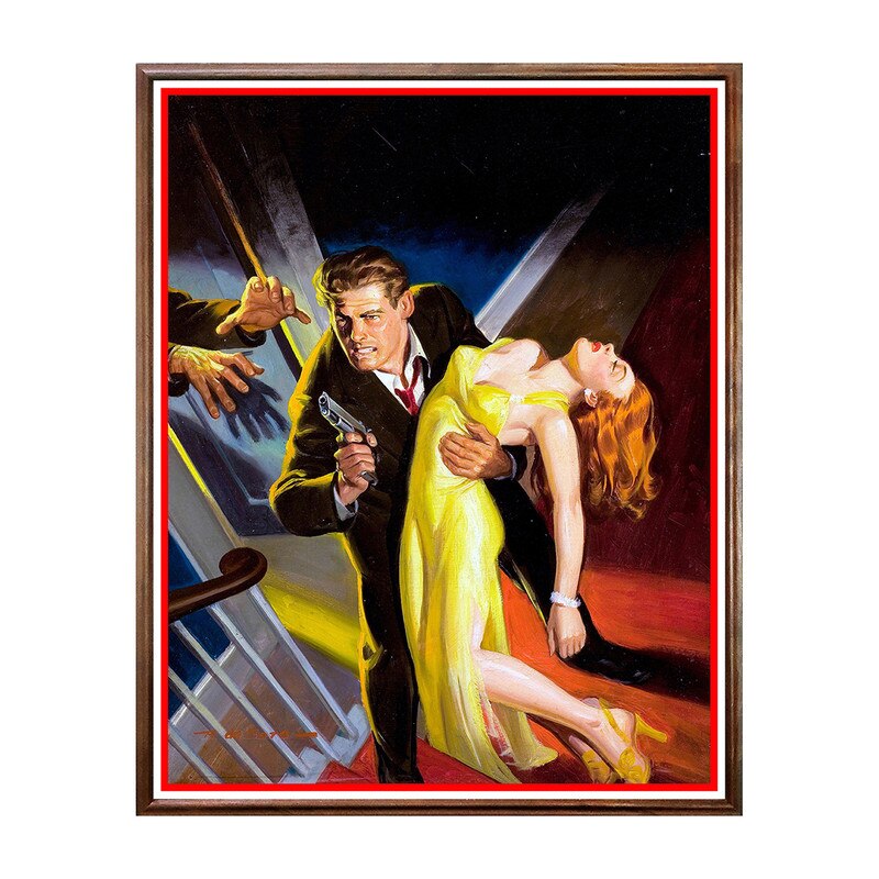 Tablou Poster, Pulp Cover Art - PCA-222, 40 x 50 cm