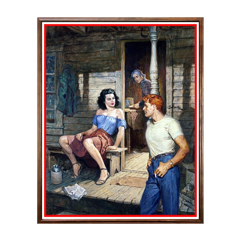 Tablou Poster, Pulp Cover Art - PCA-258, 40 x 50 cm