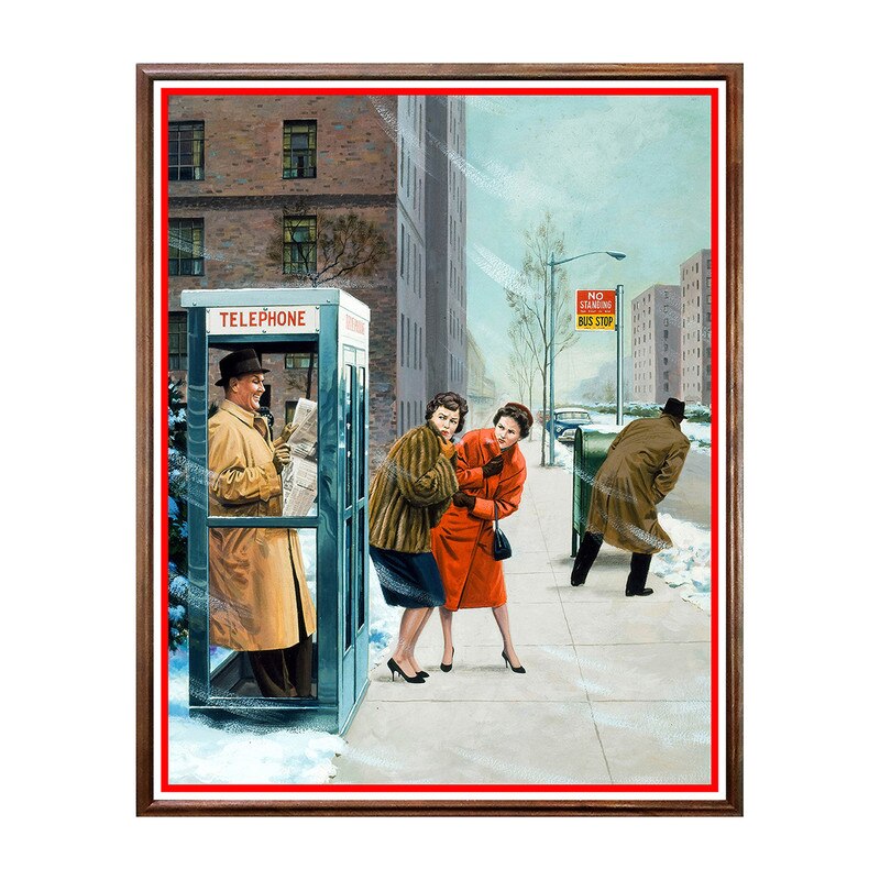 Tablou Poster, Pulp Cover Art - PCA-307, 40 x 50 cm