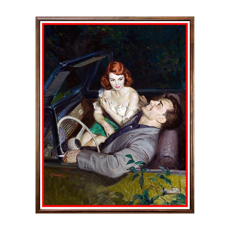 Tablou Poster, Pulp Cover Art - PCA-255, 40 x 50 cm