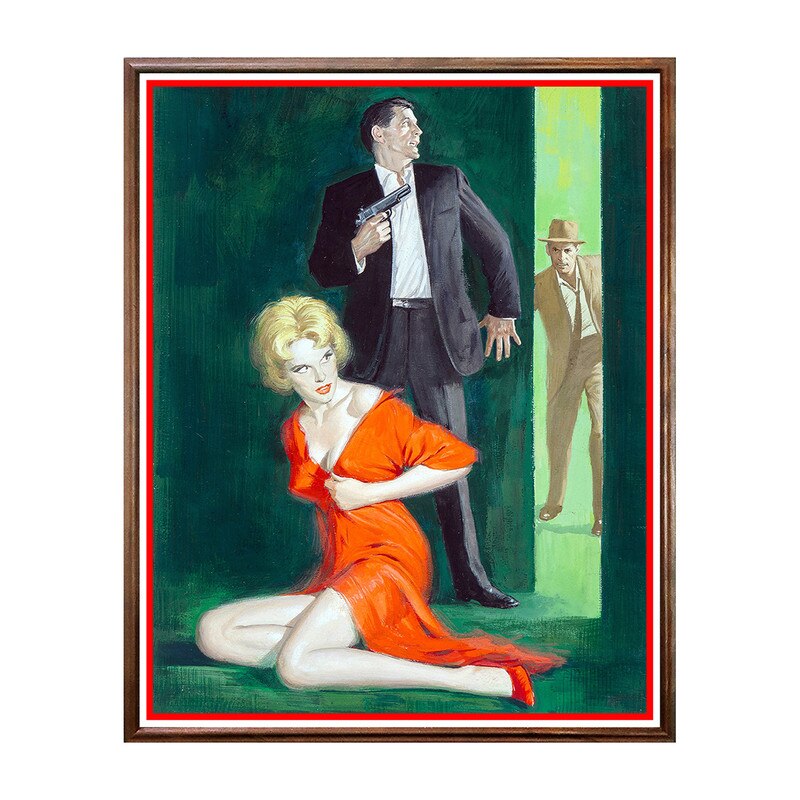 Tablou Poster, Pulp Cover Art - PCA-248, 40 x 50 cm