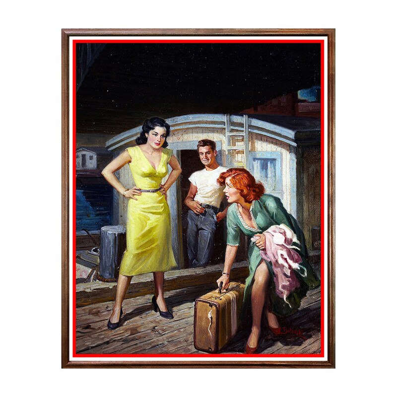 Tablou Poster, Pulp Cover Art - PCA-256, 40 x 50 cm