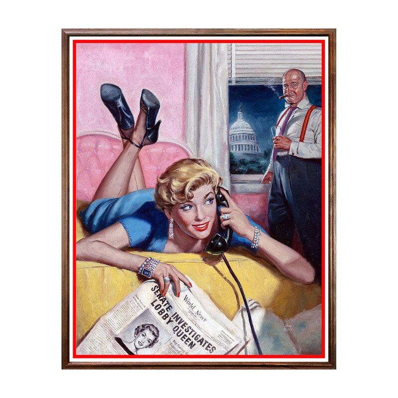 Tablou Poster, Pulp Cover Art - PCA-293, 40 x 50 cm