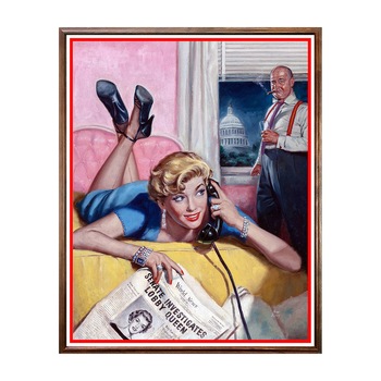 Tablou Poster, Pulp Cover Art - PCA-293, 40 x 50 cm Tablou Poster, Pulp Cover Art - PCA-293, 40 x 50 cm