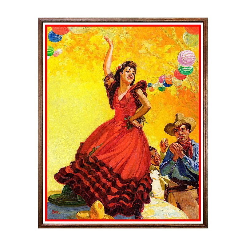 Tablou Poster, Pulp Cover Art - PCA-257, 40 x 50 cm