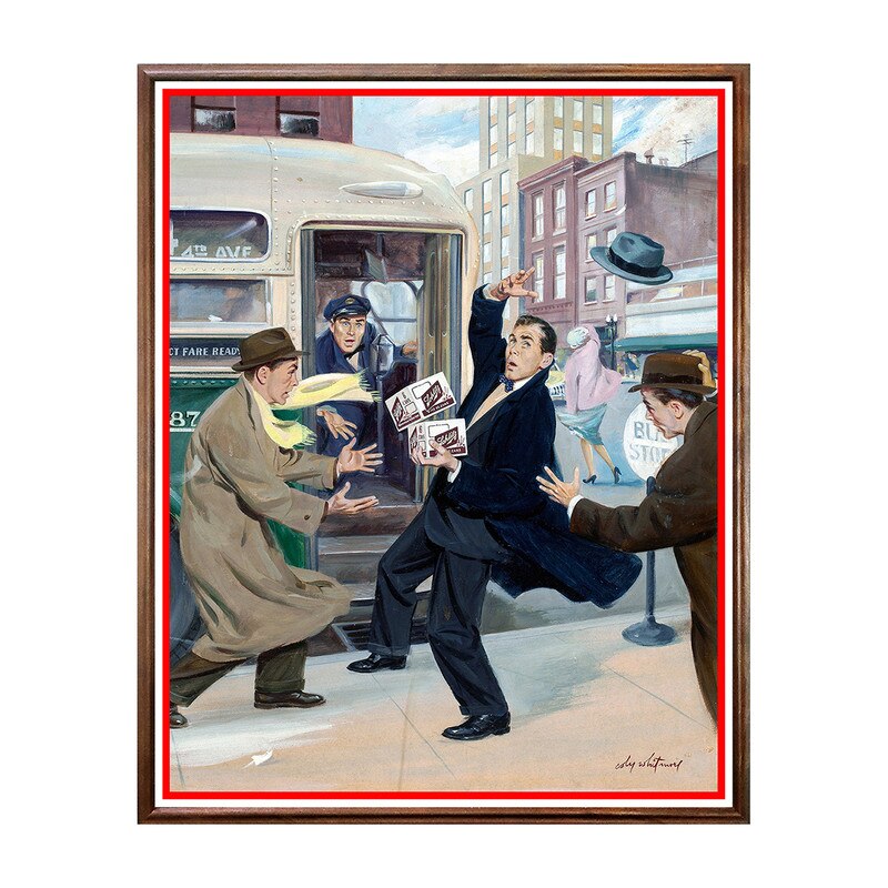 Tablou Poster, Pulp Cover Art - PCA-306, 40 x 50 cm