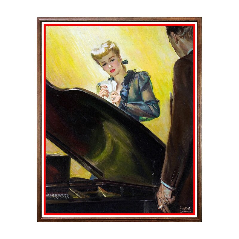 Tablou Poster, Pulp Cover Art - PCA-296, 40 x 50 cm