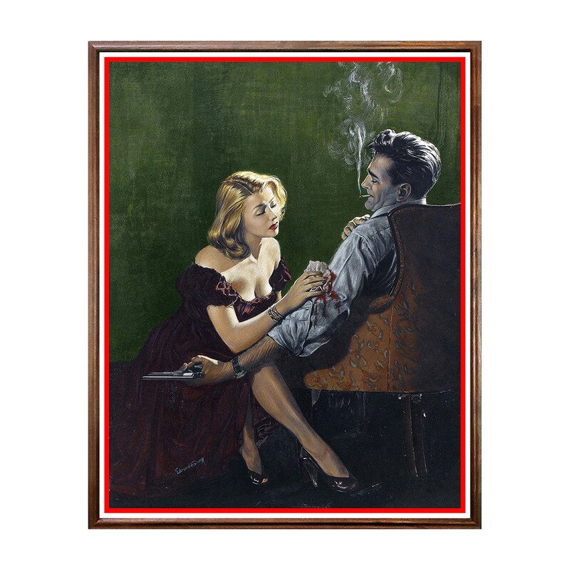 Tablou Poster, Pulp Cover Art - PCA-084, 40 x 50 cm