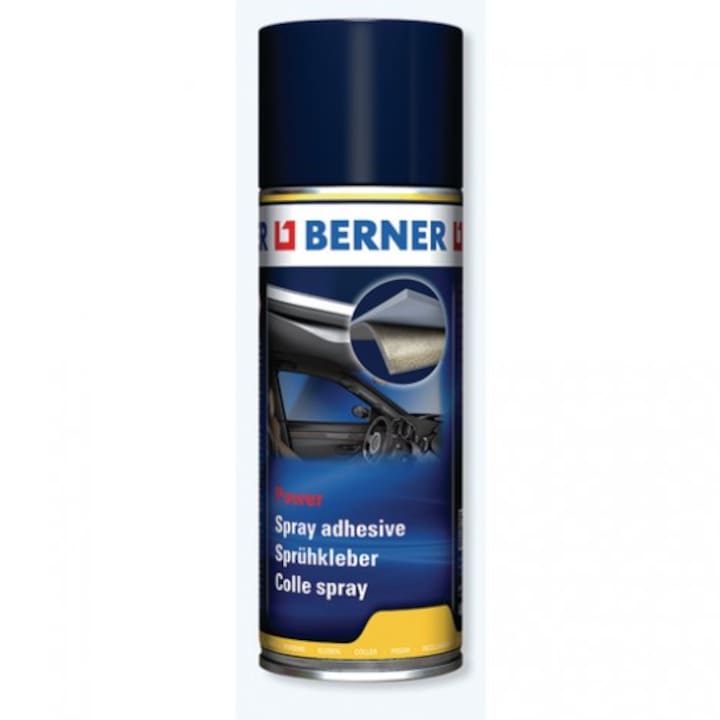 Berner ragasztó spray, tetőkárpit ragasztó, kárpit ragasztó spray 400ml