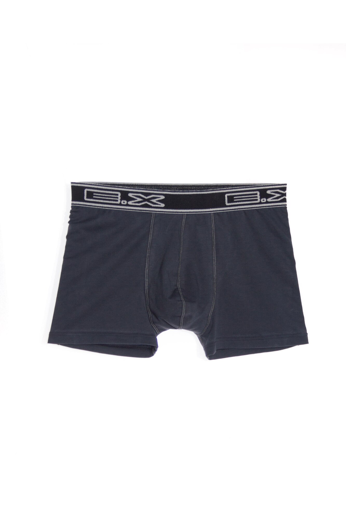 Boxeri barbati BIJU 0501, Adancime, grafit, Negru