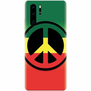 Husa silicon pentru Huawei P30 Pro, Peace Husa silicon pentru Huawei P30 Pro, Peace