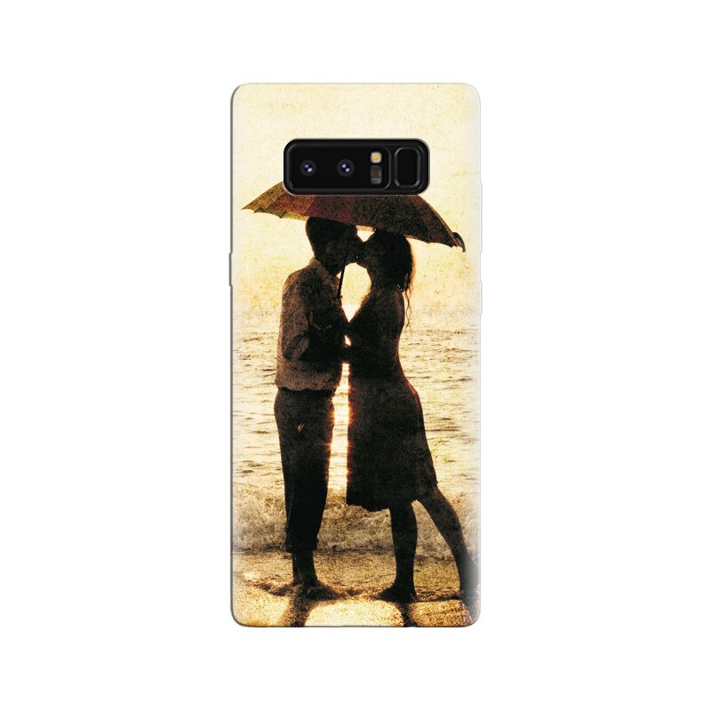Husa Samsung Note 8 Couple Kiss On Beach Backgrounds