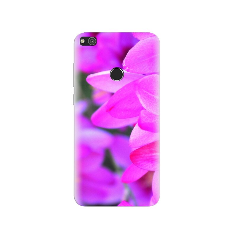 Husa Huawei P8 Lite 2017 Purple Flower Petals Macro