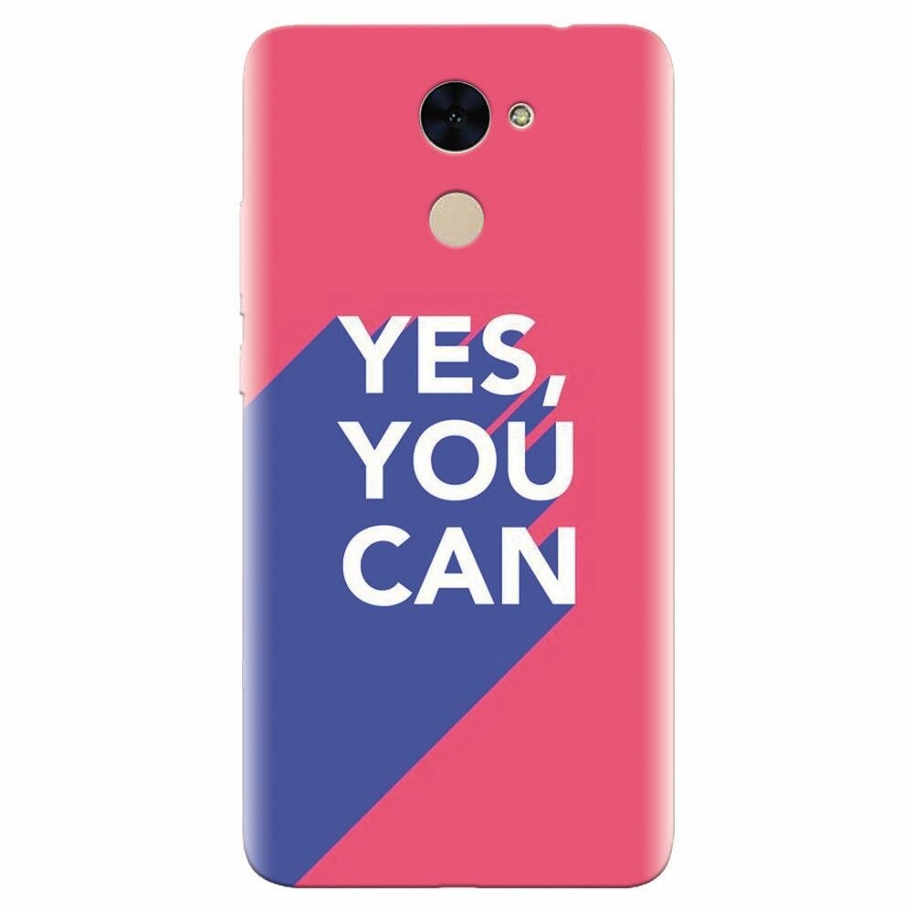 Husa silicon pentru Huawei Nova Lite Plus, Yes You Can