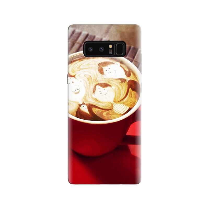 Husa Samsung Note 8 Family In Coffee Foam Htc One