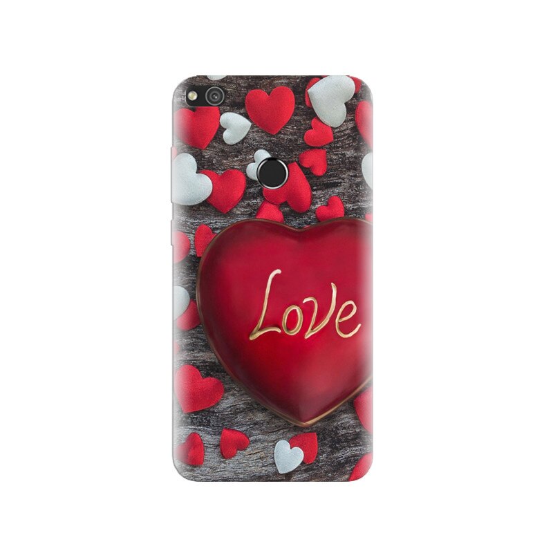 Husa Huawei P8 Lite 2017 Valentine Red And White Heart