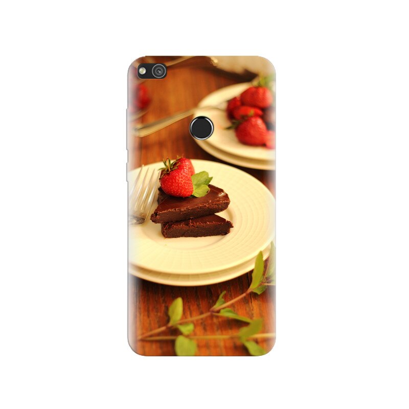 Husa Huawei P8 Lite 2017 Valentines Day Chocolate Strawberries Desert