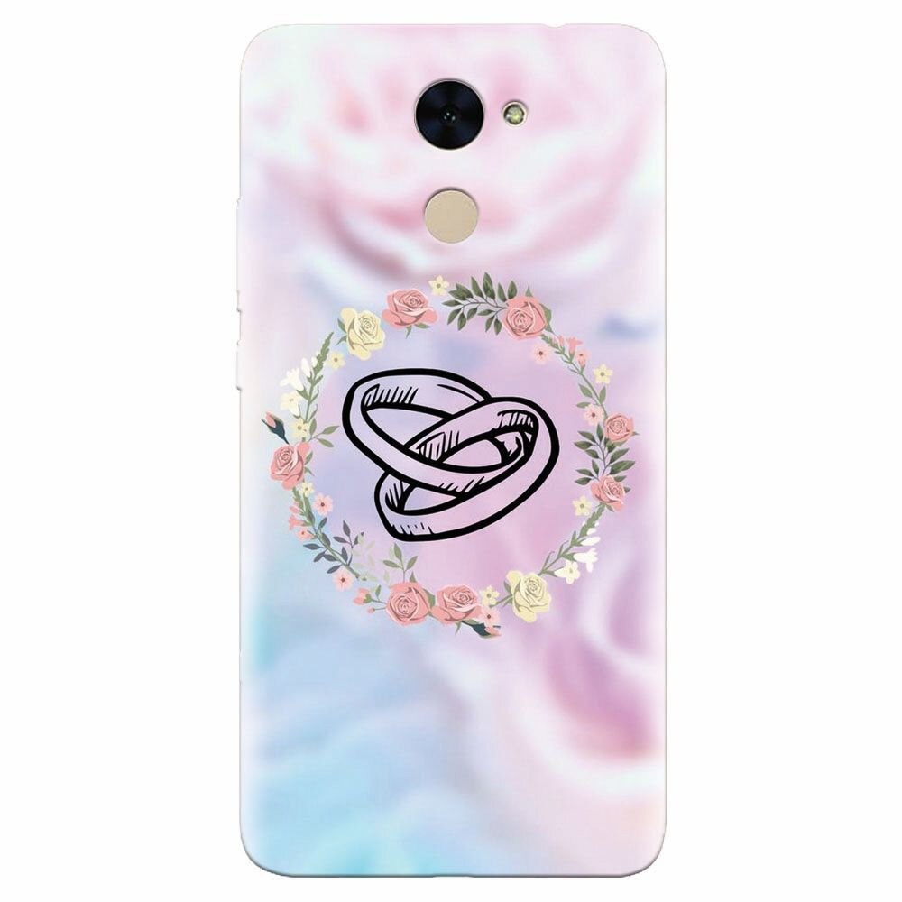 Husa silicon pentru Huawei Nova Lite Plus, Rings