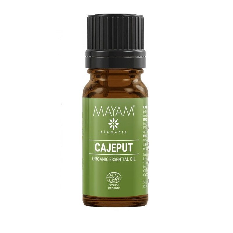 Ulei Esential pur Cajeput Bio 10 ml, Mayam