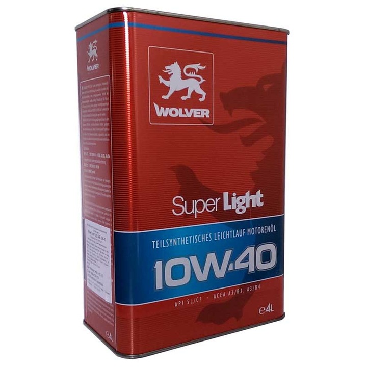 Ulei motor Wolver SuperLight 10W40 4L