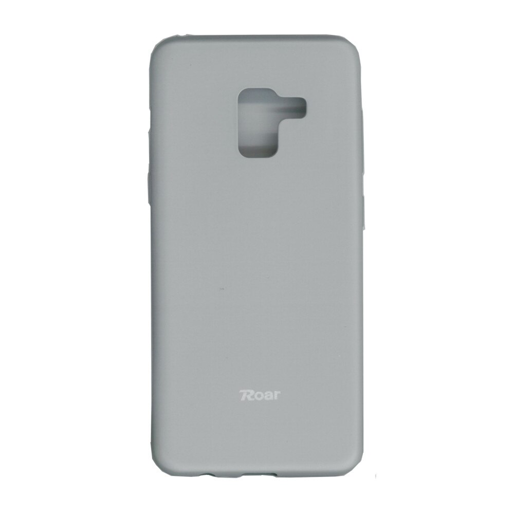 Husa din silicon mat Roar All Day pentru Samsung Galaxy A8 2018 , gri