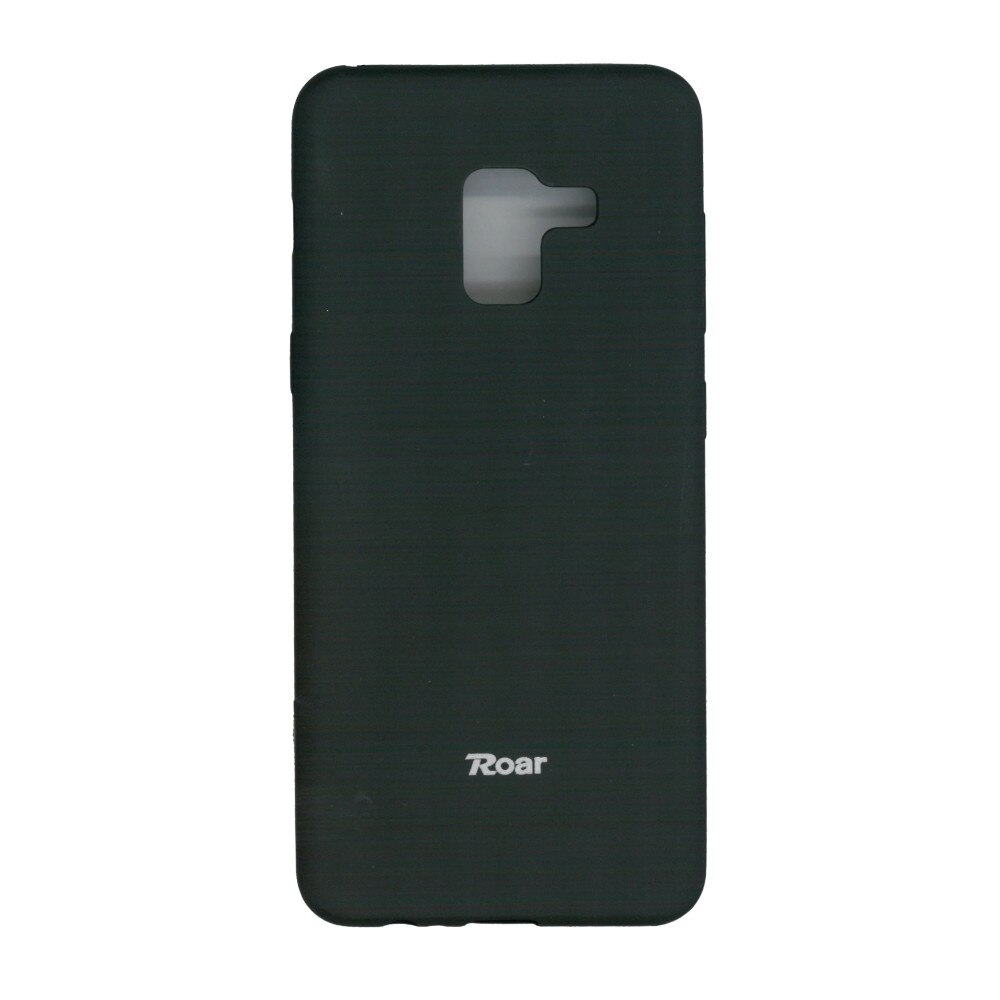 Husa din silicon mat Roar All Day pentru Samsung Galaxy A8 2018 , negru