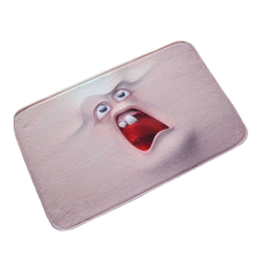 Covoras plusat de interior „Funny face”