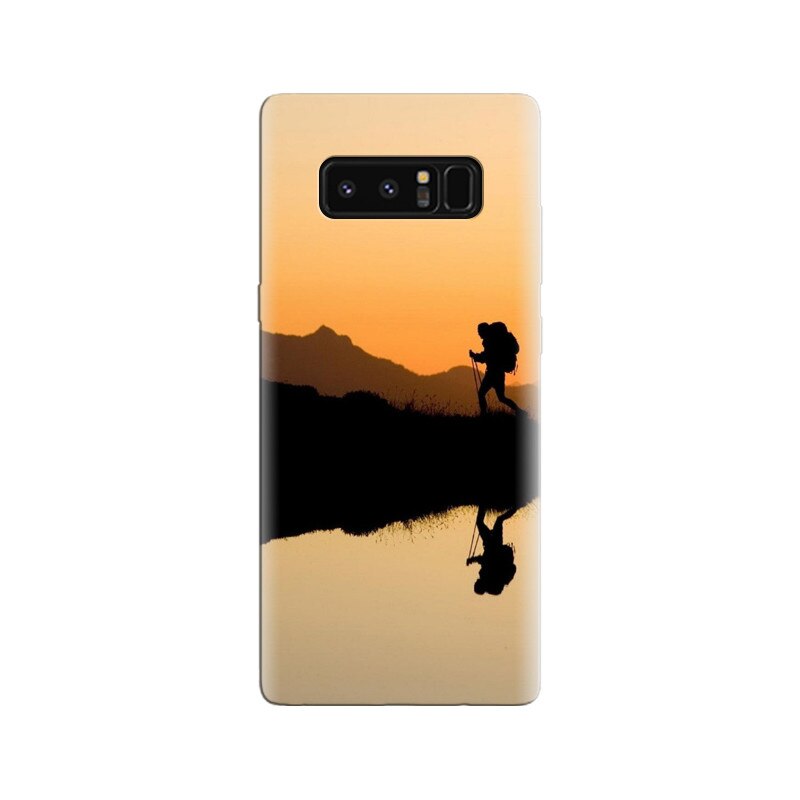 Husa Samsung Note 8 Explorer Silhouette In The Sunset