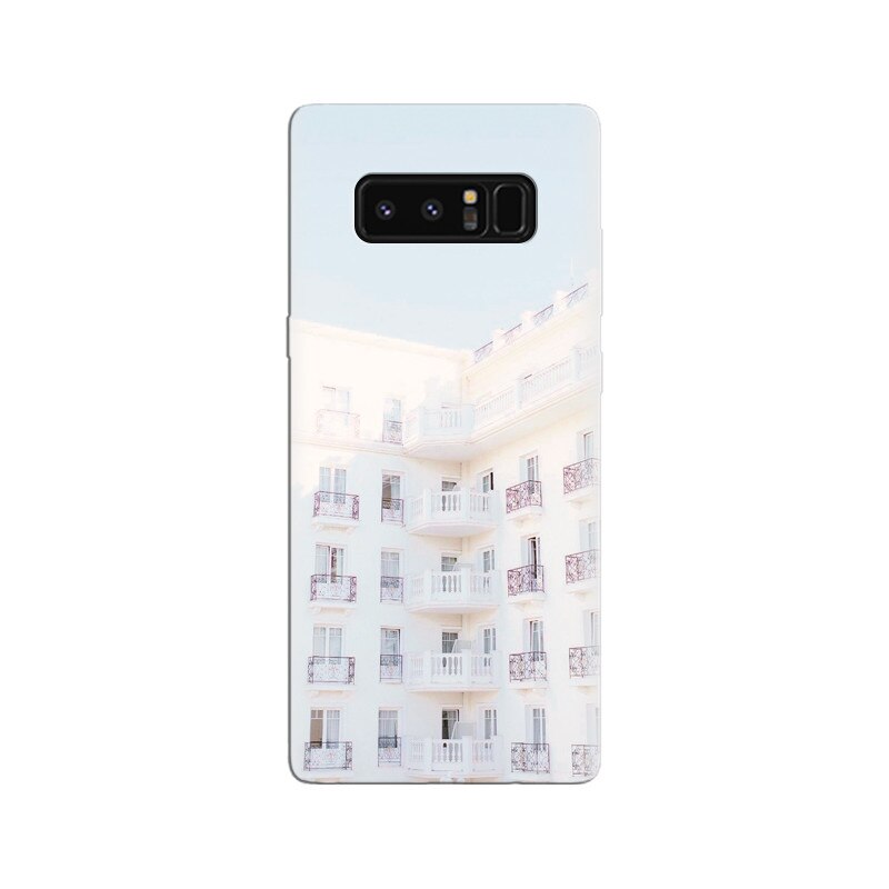 Husa Samsung Note 8 Full White Building Amazing Architectures